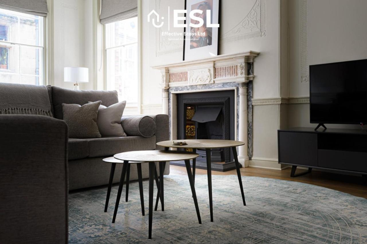 Most Central Luxury Grade 2 Listed Apartment Overlooking Shrewsbury Square - Free Parking ภายนอก รูปภาพ